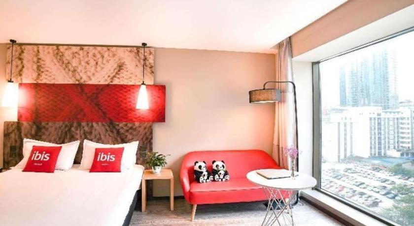 Hotel Ibis Chengdu Chunxi Road Shudu Mansion Exterior foto